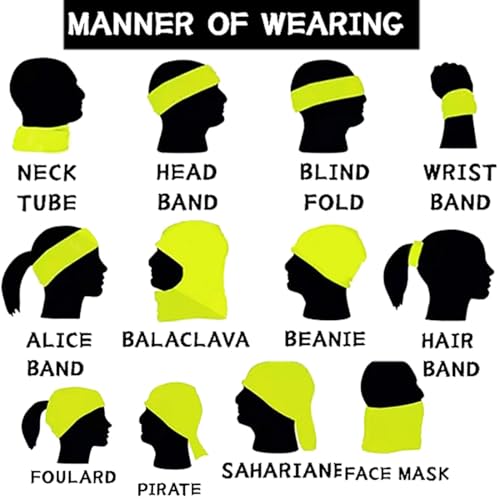 image for MOBEST Neck Gaiter Mask Face Scarf Bandana Tube Cover Headwear Balacla