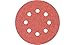 Produktbild PFERD 588031 Klettscheiben Kss, Flexible Schleifmittel, Ausführung Korund A, 60 Korngröße, 125mm Außen Ø, 8 Lochung, 25 Stück