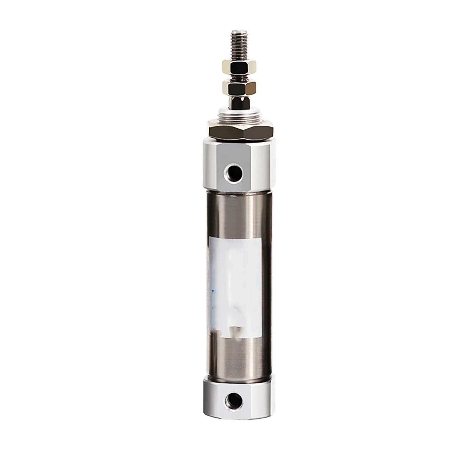Cilindro neumático Delgado, Cilindro neumático de Acero Inoxidable CDJ2KB16 con vástago Hexagonal, diámetro Interior de 16 mm, Carrera de 5 a 200 mm(Stroke 175mm)
