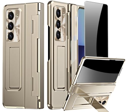 YQODSZ Samsung Galaxy Z Fold 7 s[XP[XAtJo[ rgC KX XN[ veN^[ ܂肽݉\ qW Jo[ LbNX^h ϏՌ n[h PC op[ یP[X Z Fold 7 S[h