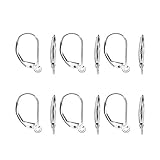 925 Sterling Silber --- 8 Stück / 4 Paare