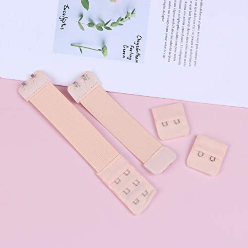 4 Pcs Extensores de Sutiã Mulheres Extensão de Alça de Sutiã Cueca Ajustável Fivela Acessórios de Ro