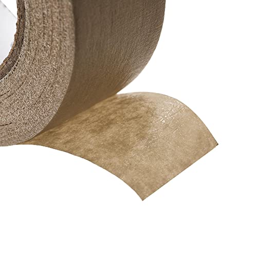 Image of uxcell 6Pcs 25mm 1 inch Wide 20m 21 Yards Masking Tape Painters Tape Rolls Brown