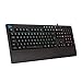 Logitech G213 Wired Gaming Keyboard with Dedicated Media Controls, 16.8 Million Lighting Colors Backlit Keys, Spill-Resistant and Durable Design, Black