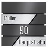 Durch den extra großen Einwurf können auch große Briefe und Buchsendungen eingeworfen werden (Passen A4-Pakete).