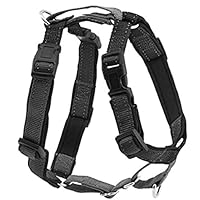 PetSafe 3 in 1 Dog No Pull Harness and Car Restraint, Large, Black
