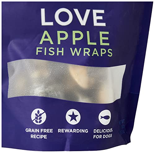 Fish4Dogs Love Apple Fish Wraps, Variety, 0.1 kg - Image 2