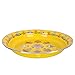 Tablice Emaliowane Umywalka Retro Szkliwa: Szkliwa Obsługujących Płyty Emaliowanych Zasobników Platter Retro Żółty Okrągły Płytkie Salaterce Mieszanie Miska Pizzy Patelni Makaron