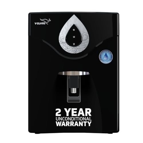 Image of V-Guard Zenora 2X RO Water Purifier | 8 Stage RO+UV+UF+Mineral, 100% RO | 2-Year Unconditional Brand Warranty,2 Free Service & Pre-filter Replacement | BIS Certified, Save 60+ Water Glasses Daily | 7L