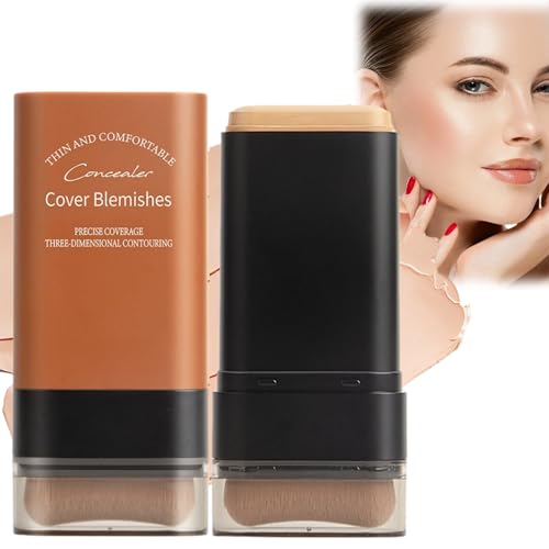 Image of Built-In Foundation Brush, Full Coverage, Long Lasting Makeup, Multi-Use Skin Tint