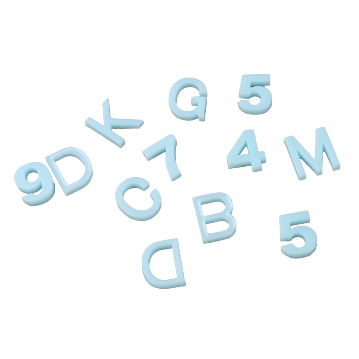 VILLCASE Kit De Fabrication De Bracelets pour Filles 3 Ensembles De Perles Alphabet Pendentifs en Résine pour Bijoux Créatifs 200 Pièces X 3