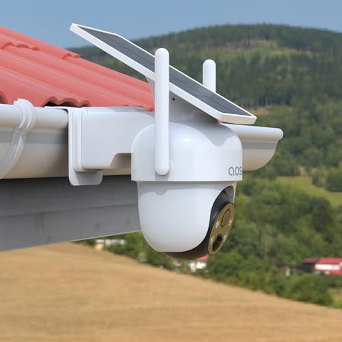 VOMENC Gutter Mount for AOSU Solar Security Cameras Outdoor Wireless(SolarCam D1 Classic) and ANSQUE Security Cameras Wireless Outdoor (GU01/SA01)(1pack,White) by VOMENC - Used condition - Image 7