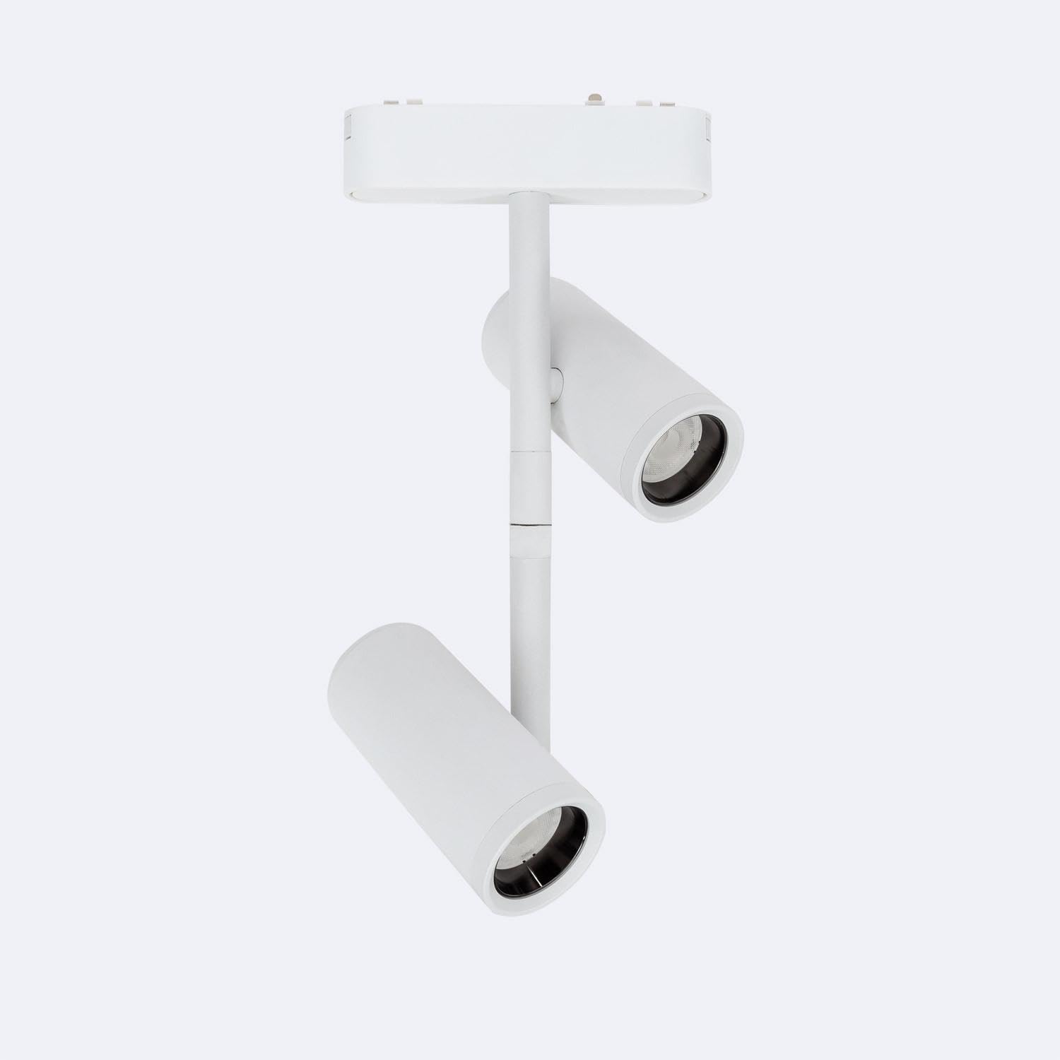 LEDKIA Foco Carril LED Magnético 25mm SuperSlim Madat 16W 48V Blanco 2700K