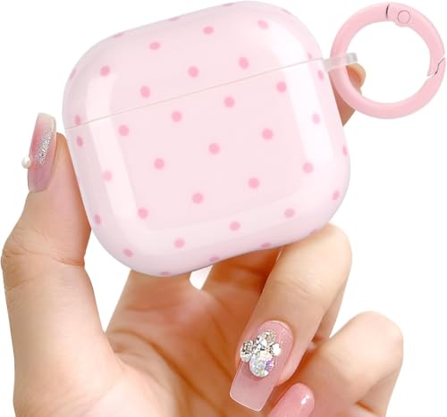 AirPods�v����3����p�L�[�`�F�[���t���s���N�̐��ʃP�[�X�A�r���e�[�W���I�p�^�[���X�^�C���b�V���Ń��O�W���A���[�Ńg�����f�B�ȃ��g���K�[���Y���f�B�[�X�ی�J�o�[ Airpods Pro 3�p