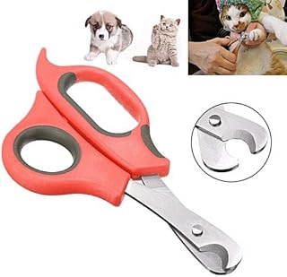 Sage Square Dog Nail Cutter Scissor Color Multicolor, Red Blu Blck - Premium Stainless Steel Clippers Safe and Effortless ...