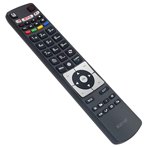 VINABTY RC5118F 23437332 Replaced Remote Control fit for Hitachi Smart TV 24HB11J65U 32HB16J61UA 32HB16J61UB 32HB16T61UB 43HB16T72U 55HK15T74UA - Image 4