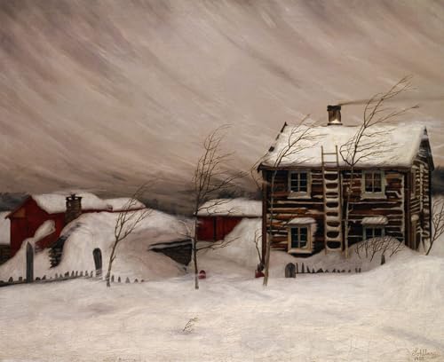Toile Harald Oscar Sohlberg affiche artistique haut rendu couleurs 60x90