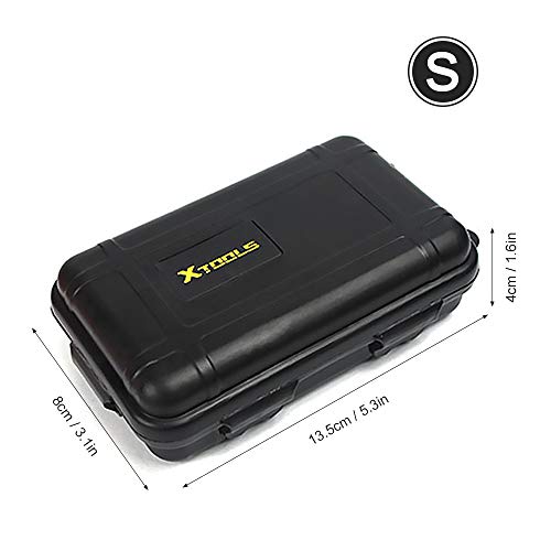 Estojo de armazenamento, Andoer Caixa de sobrevivência hermética ao ar livre à prova d 'água à prov