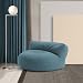 Lumaland Sitzsack Lounge | Sofa-Sitzsack 90 x 50 cm mit Rückenlehne | Flexibler Indoor Beanbag | Ergonomisch & Robust | Mit anpassungsfähiger EPS-Füllung | Waschbarer Bezug [Aqua]