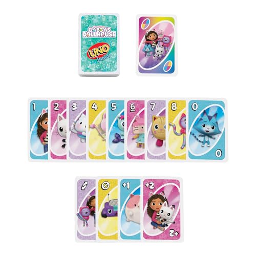 Jeu classique Uno Gabby et la maison magique - vue 6