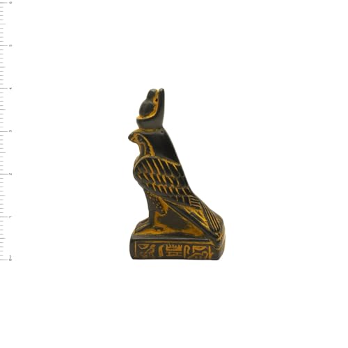 Figura decorativa estatua Horus 4 pulgadas miniatura 7
