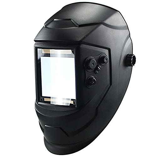 Máscara de soldadura, casco de soldadura, máscara de soldador, casco de soldadura, casco de soldadura con 4 sensores de arco, gafas solares de oscurecimiento automático, máscara de soldadura (color: n