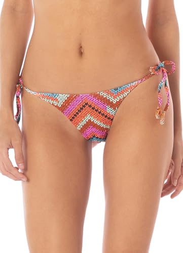 Maaji Women's Tide Regular Rise Tie Side Cheeky Cut Bikini Bottom3