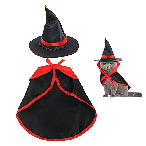 Costume Da Vampiro Per Cani E Gatti - Mantello Elegante Per Halloween - Foto 5