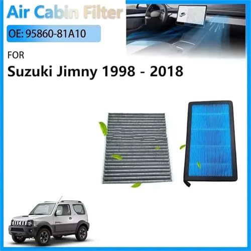 Filtro de habitáculo 95860-81A10 para el aire acondicionado de Suzuki Jimny JB43 2
