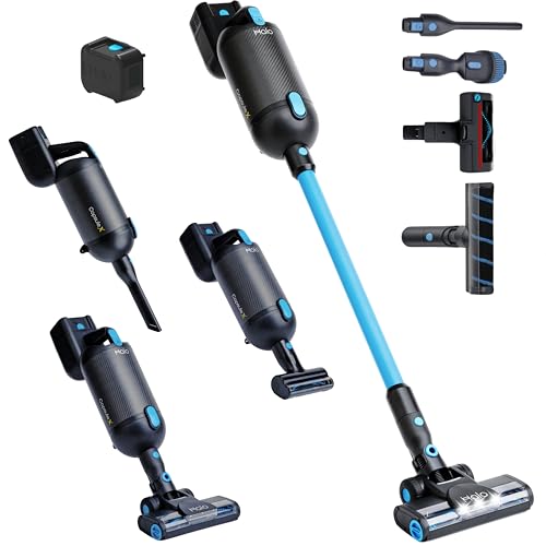 Halo Capsule X Pets Cordless Vacuum Cleaner | Best Buy Which? 2025 & Good Housekeeping 2025| Mini Power Brush Hard Floor Roller 10 Bags & Wall Dock | 60 Mins Run | 2.0 Litre Capacity & HEPA Filter
