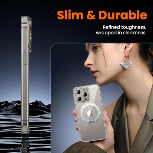 Coque iPhone 15 Pro Max MagSafe 3 en 1 avec protection ecran et objectif