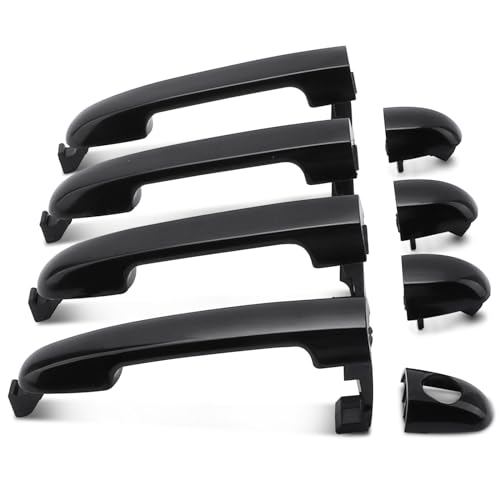 X4XZ 4Pcs Front Rear Left Right Exterior Door Handle Driver