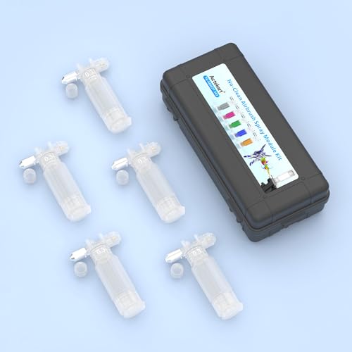 Module de pulvérisation d'aérographe 0,3 mm buse interchangeable sans fil 5 pièces - 3