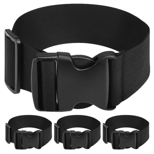 VALICLUD Correias De Bagagem Para Malas 4 Unidades Cinto Ajustável Fivela Extensora Acessórios De Fi