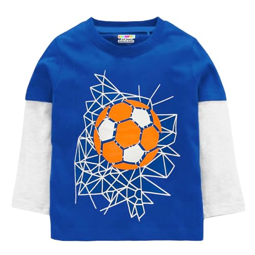 Image of Kuchipoo Boys Full Sleeves Cotton T-Shirt