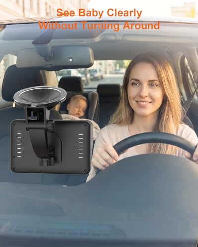 CUKIY 1080P Baby Car Camera