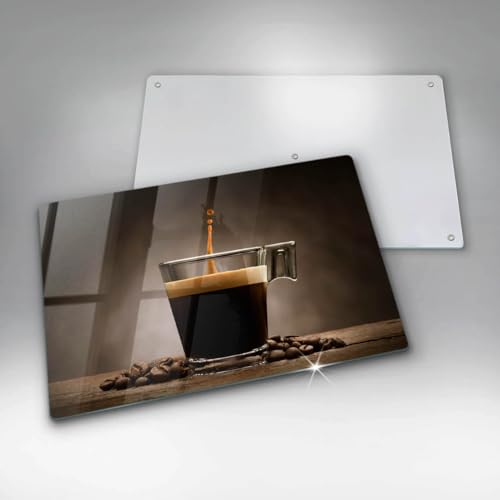 Plaque de protection induction 80x52 cm Wallfluent en verre de cuisson - 6