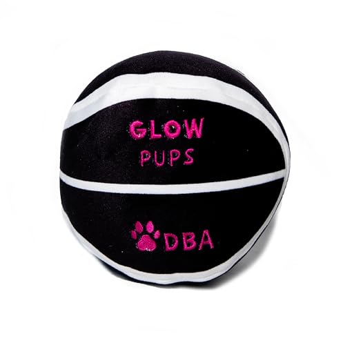 Juguete para perros Glow Pups balón de básquet grande