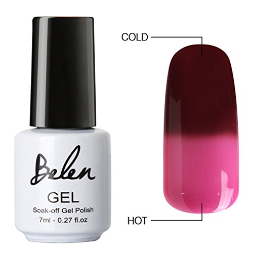 Belen Chameleon Temperature Colour Changing Gel Polish Soak Off Nail Art Varnish 5028