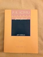 P. E. (Civil) License Review Manual 0942115392 Book Cover