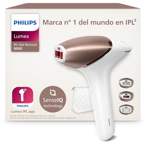 Philips Lumea serie 9000, dispositivo de depilación IPL, alternativa de depilaci