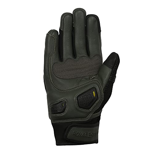 Image of Royal Enfield Roadbound Riding Gloves Olive 2XL (RRGGLN000140)