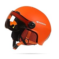 Casque De Ski Avec Coussinets D'oreille Détachable, Casque De Snowboard Skating Pour Adultes Hommes Femmes Jeunes I,L