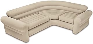 Intex Inflatable Corner Sofa, 101" X 80" X 30"
