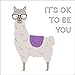 Llama Love Calendar 2025 with Sticker Pack, 12 x 12 inch, Inspiration Quotes, Llama Gift, Llama Wall Calendar and Sticker Set