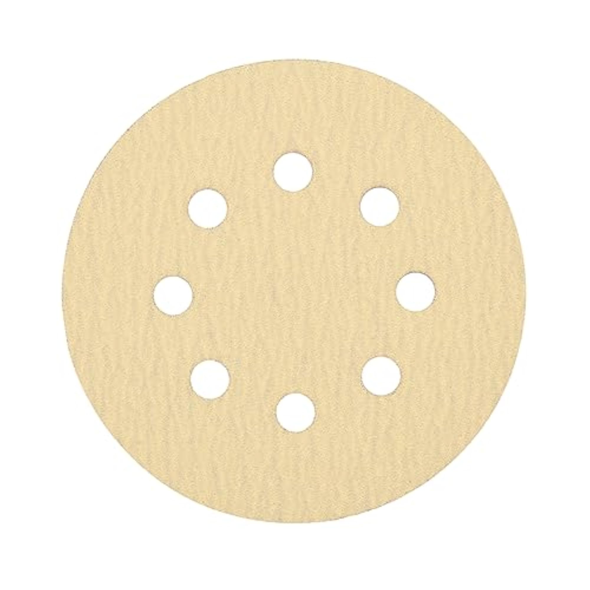 5 Velcro Disc With 8 Holes, Grit 120 - Pack Of 20
