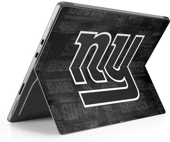 Skinit Decal Tablet Skin Compatible with Surface Pro 9 - Officially Licensed NFL New York Giants Black & White Design