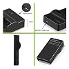 Battery Charger for Panasonic SDR-H85, SDR-H85K, SDR-H100, SDR-H100K, SDR-H100P/PC, SDR-H101 Camcorder