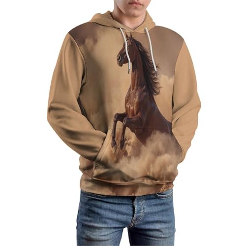Pull imprimé en 3D animaux sweat à capuche Harajuku ultra réaliste