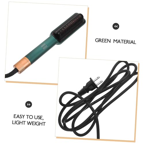 Plancha para cabello ajustable con diseño ligero color verde miniatura 5